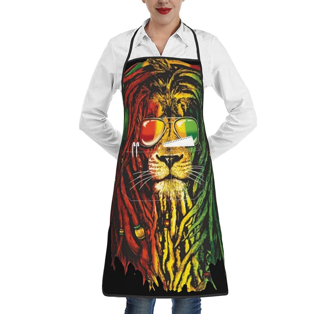 Rasta Lion Apron