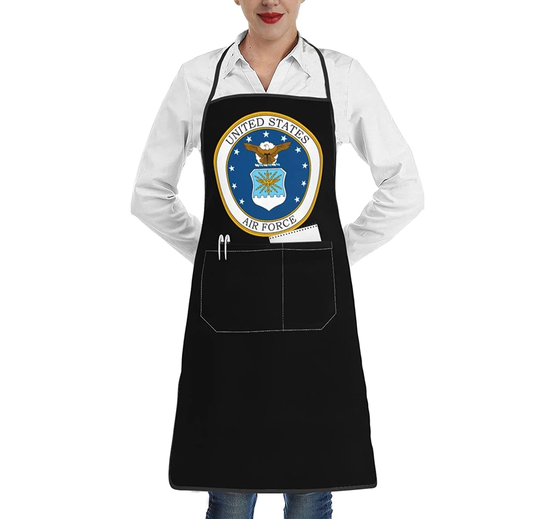 Us Air Force Pocket Wai Cloth Chef Apron