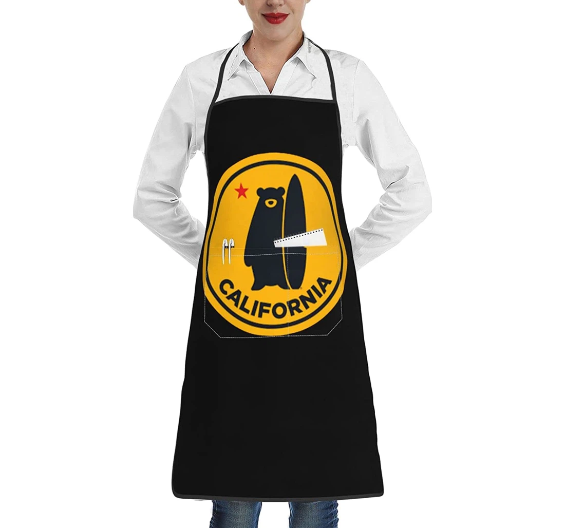 California Surf Bear Apron