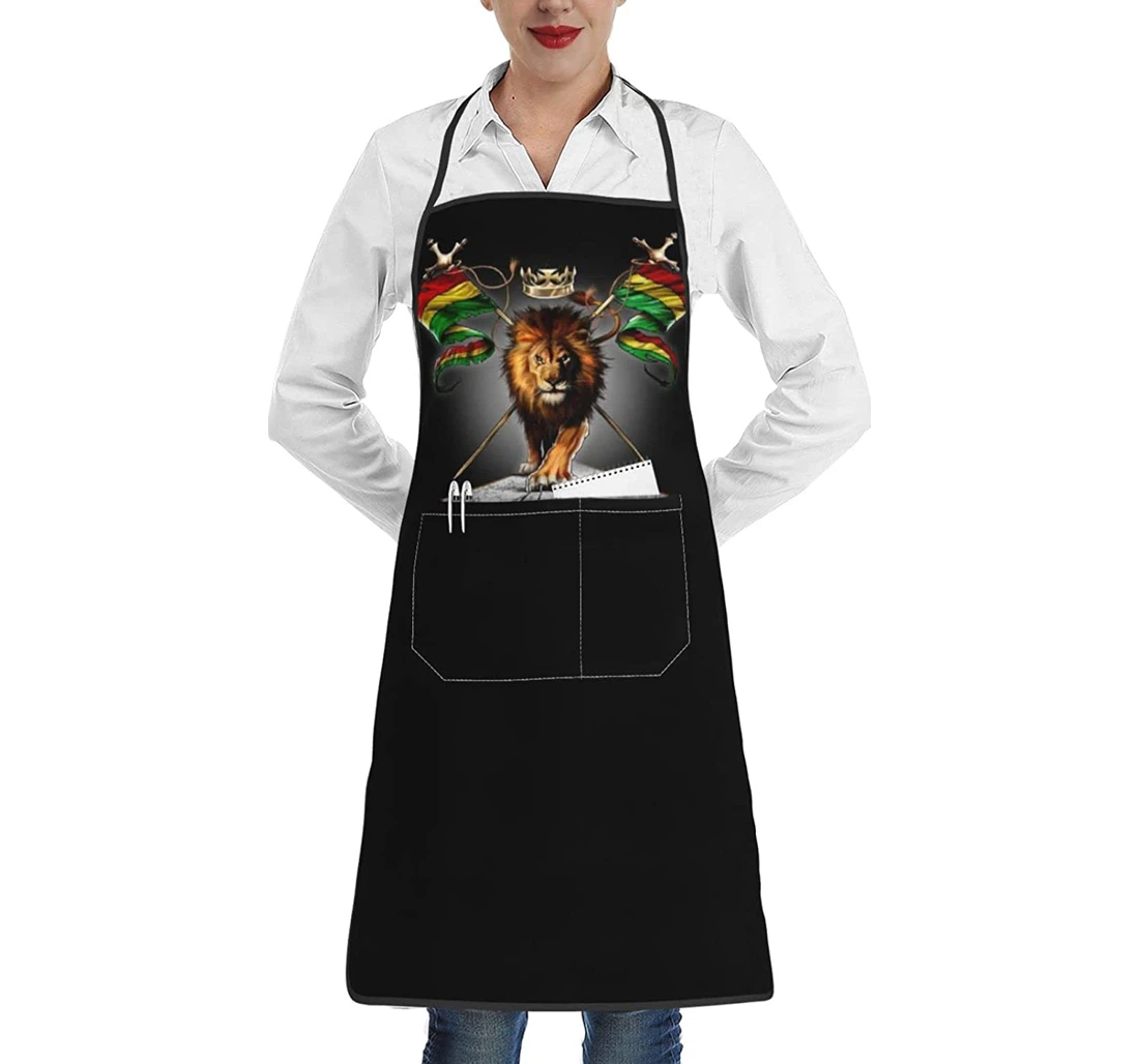 Rasta Lion Of Judah Apron