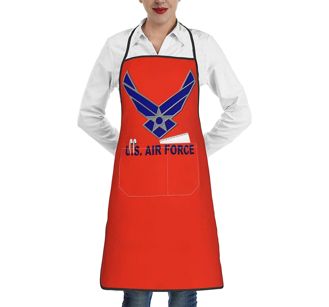 Us Air Force Pocket Wai Cloth Chef Apron