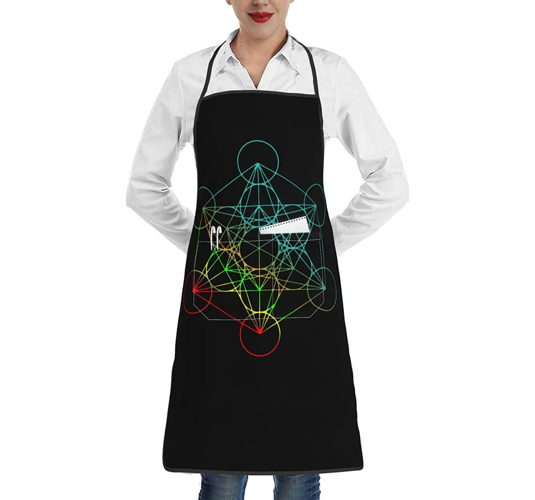 Metatron's Cube Sacred Geometry Apron