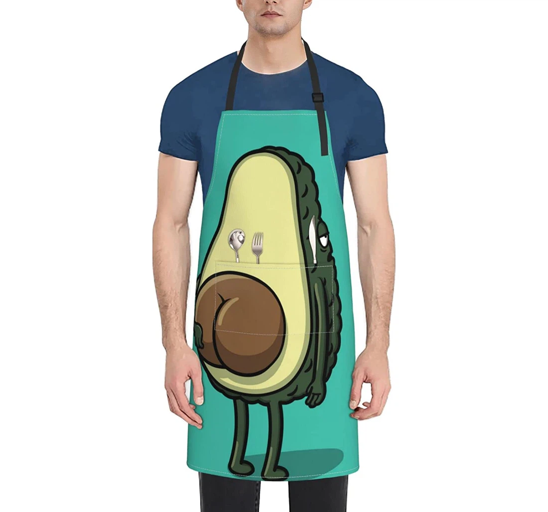 Avocado Butt Apron