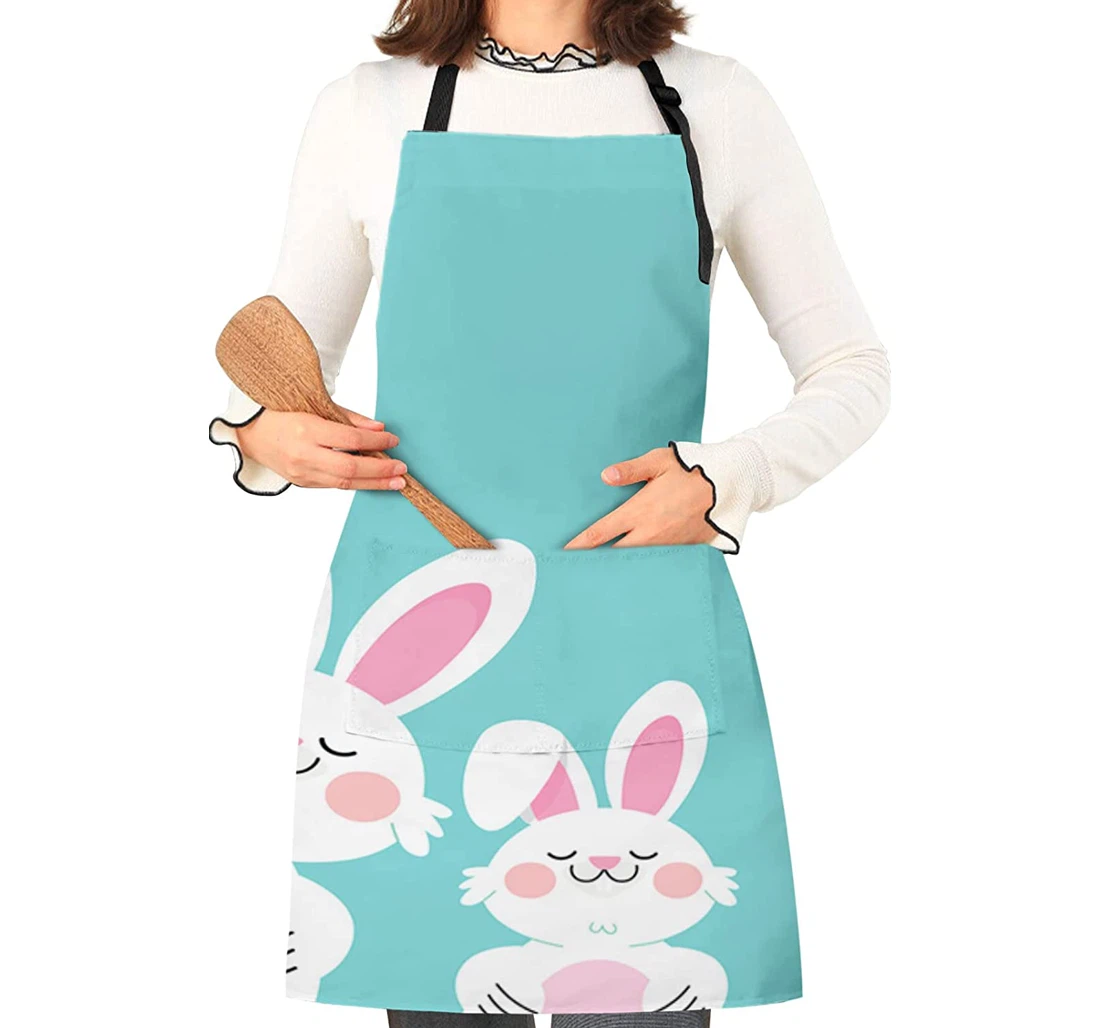 Happy Easter Bunny Apron