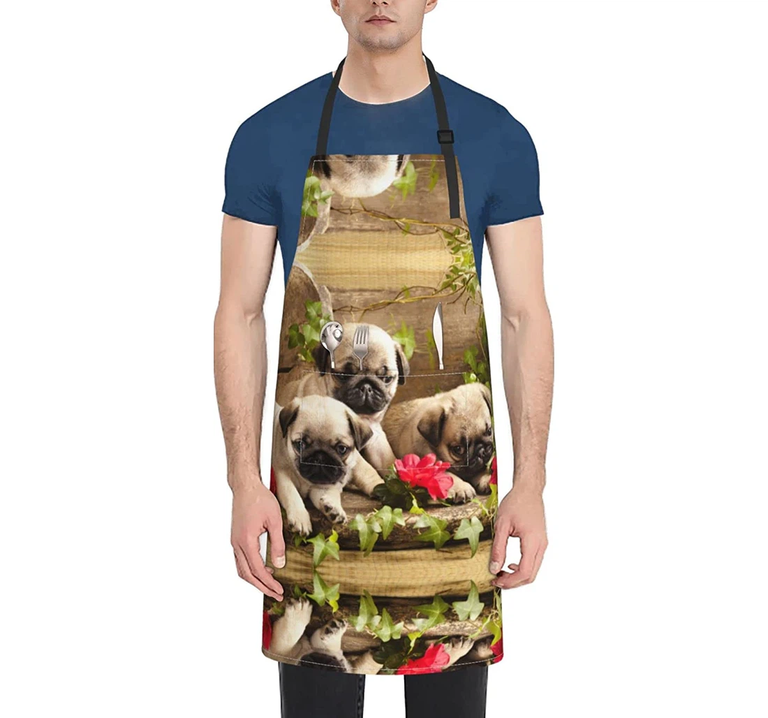 Puppys Pug Apron