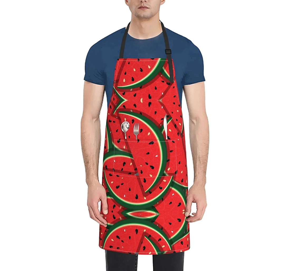 Red Watermelon Apron