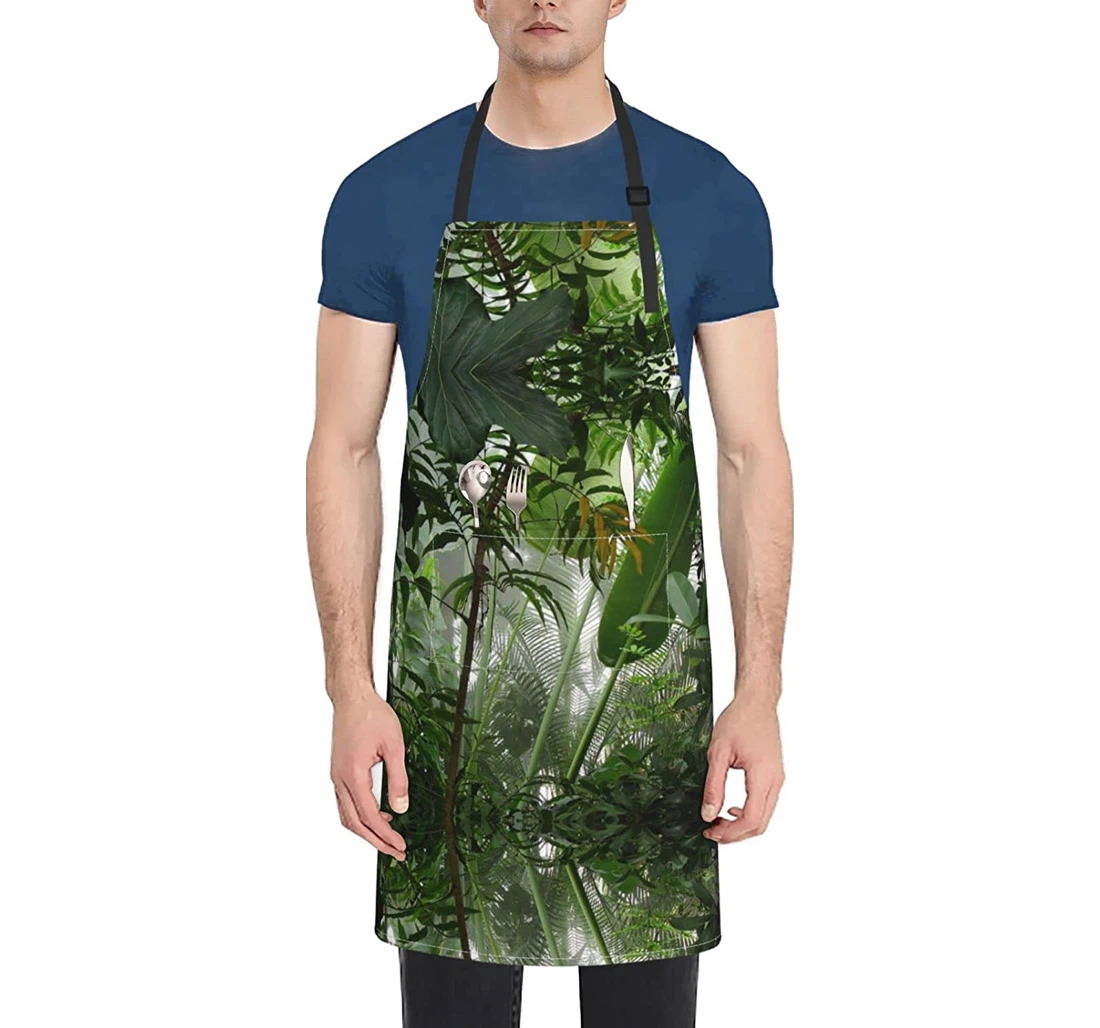 Tropical Rainforest Scene Apron