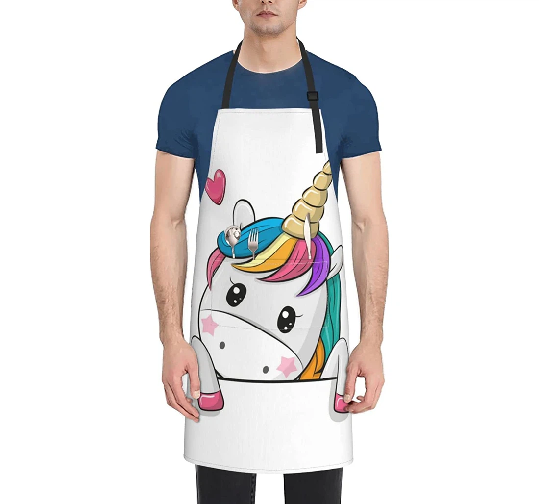 Cute Unicorns Apron