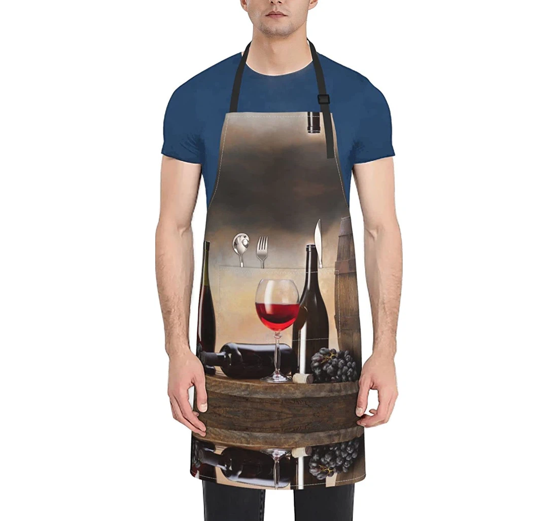 Grape Wine Apron