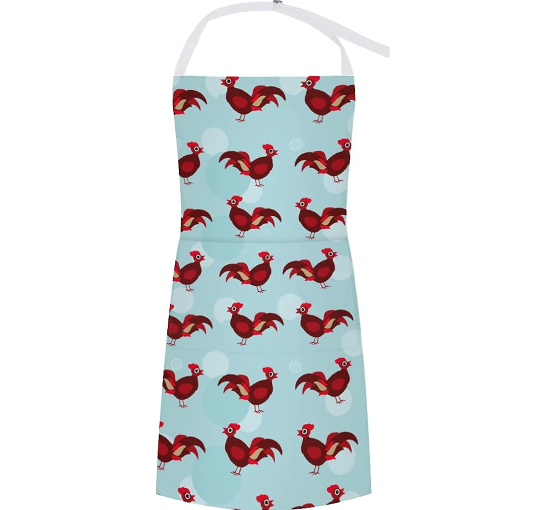 Funny Rooster Apron