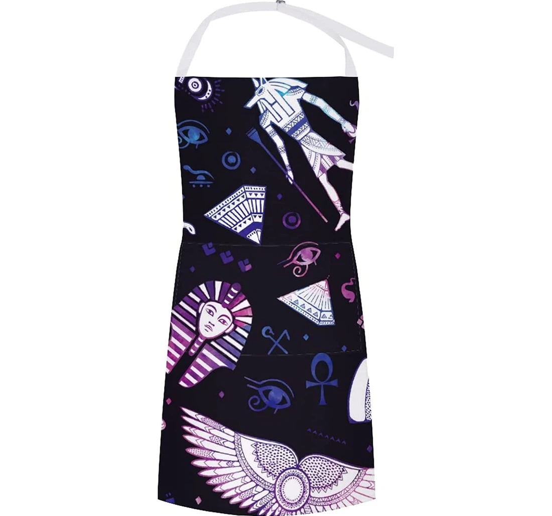 Tribal Ethnic Egypt Symbols Apron