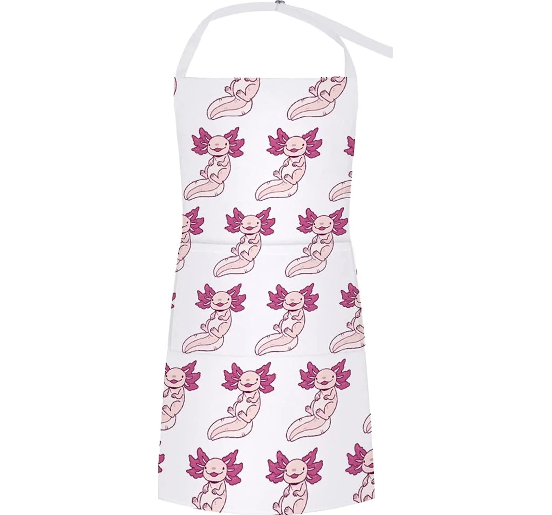 Funny Axolotl Apron