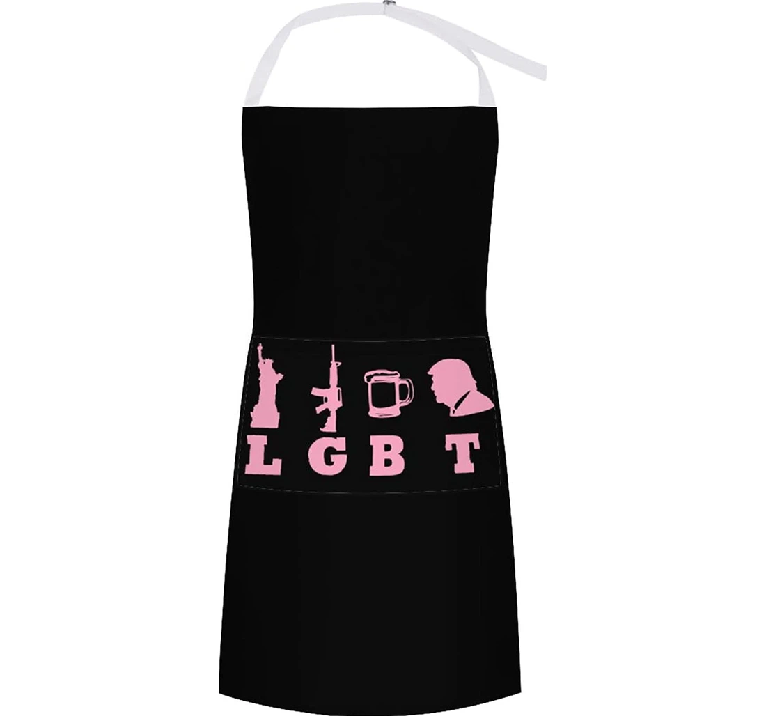 Lgbt Liberty Guns Beer Trump Apron