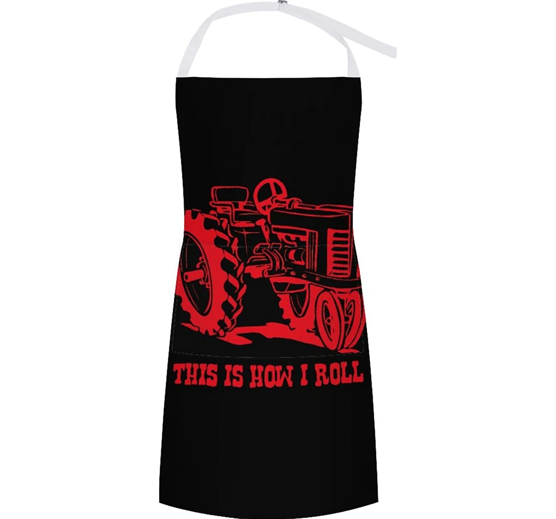 Red Tractor Apron