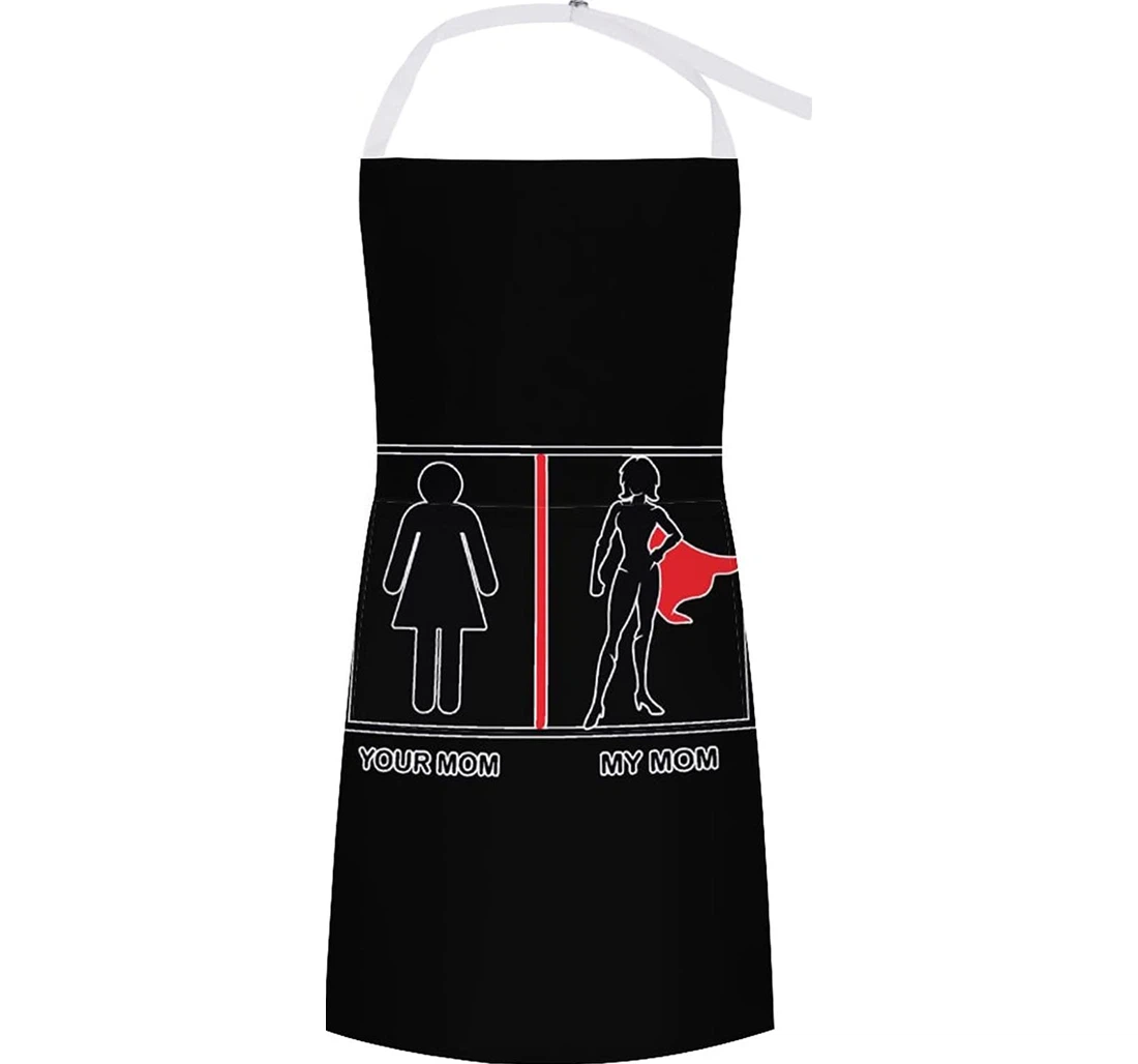 Your Mom My Mom Apron