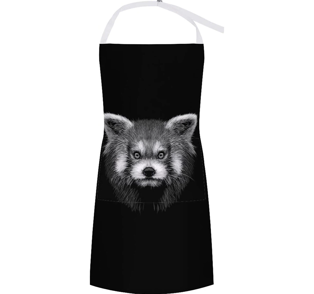 Red Panda Graphic Apron