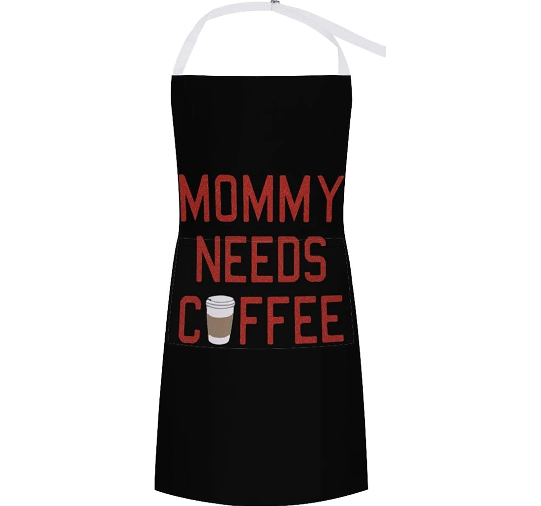 Mom Need Coffee Apron