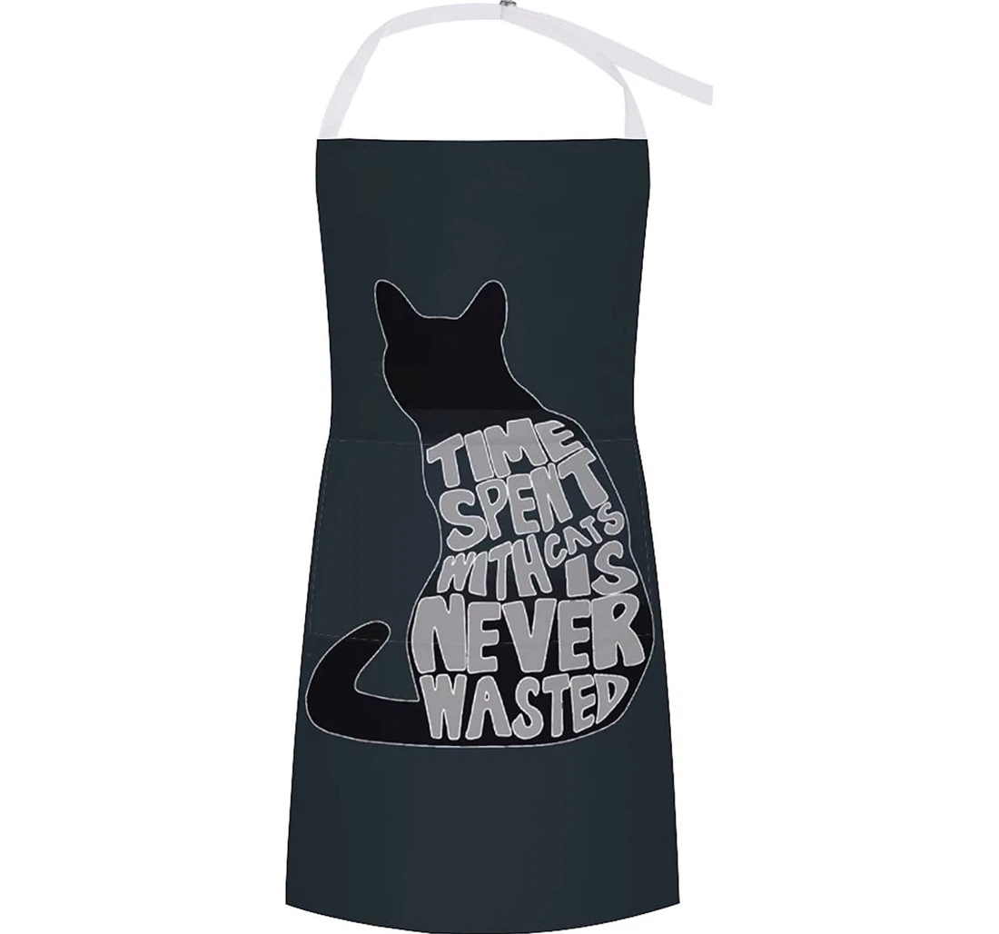 Black Cat Art Apron