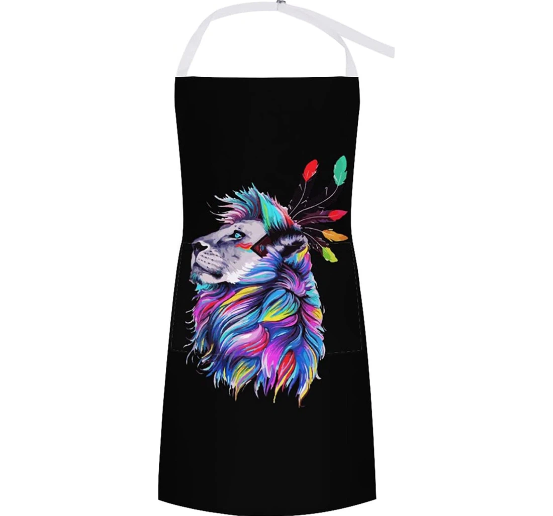 Native American Indian Lion Apron