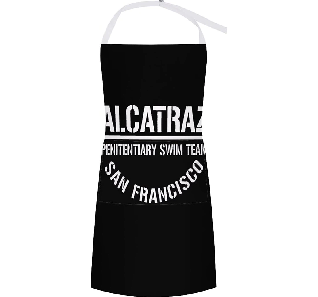 Alcatraz Penitentiary Swim Team San Francisco Apron