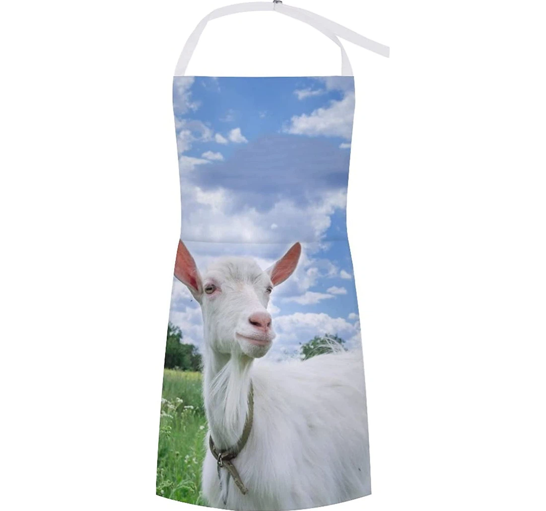 Goat Blue Sky Apron