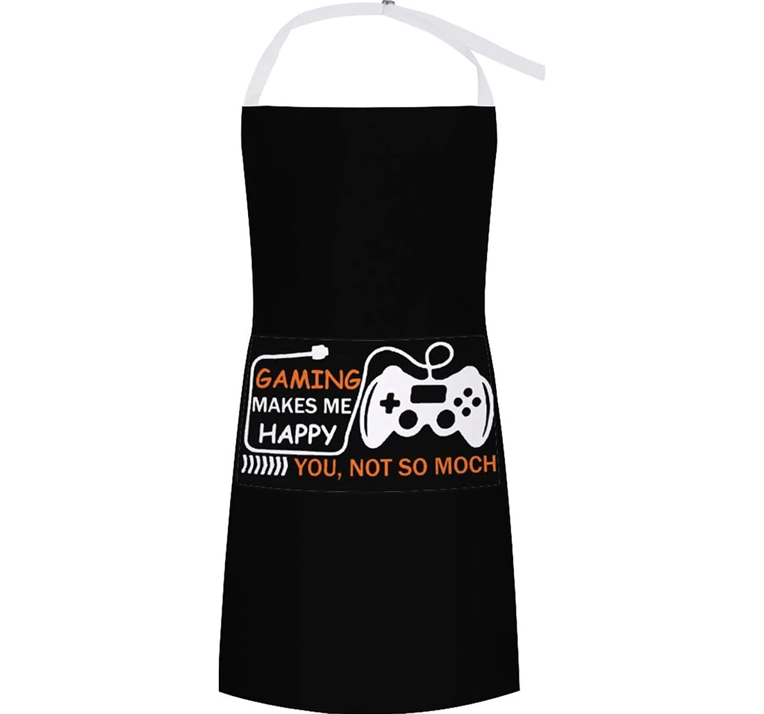 Gaming Makes Me Happy Apron