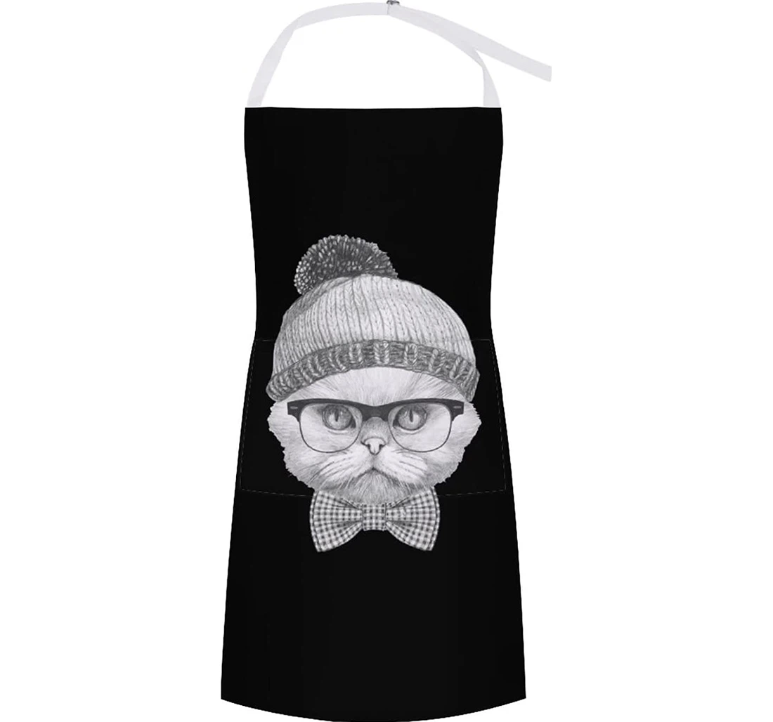 Cute Cat Face Apron