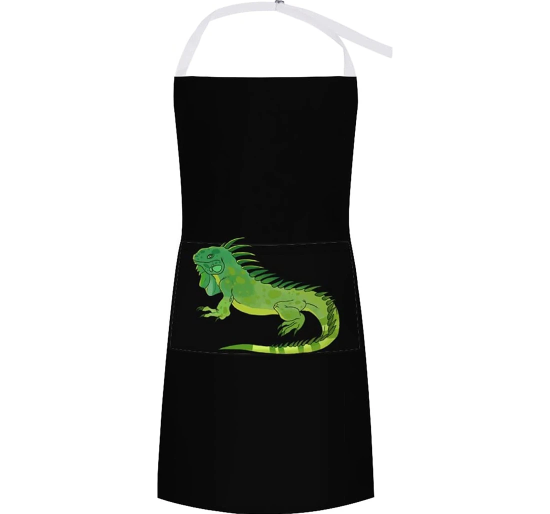 Green Iguana Apron