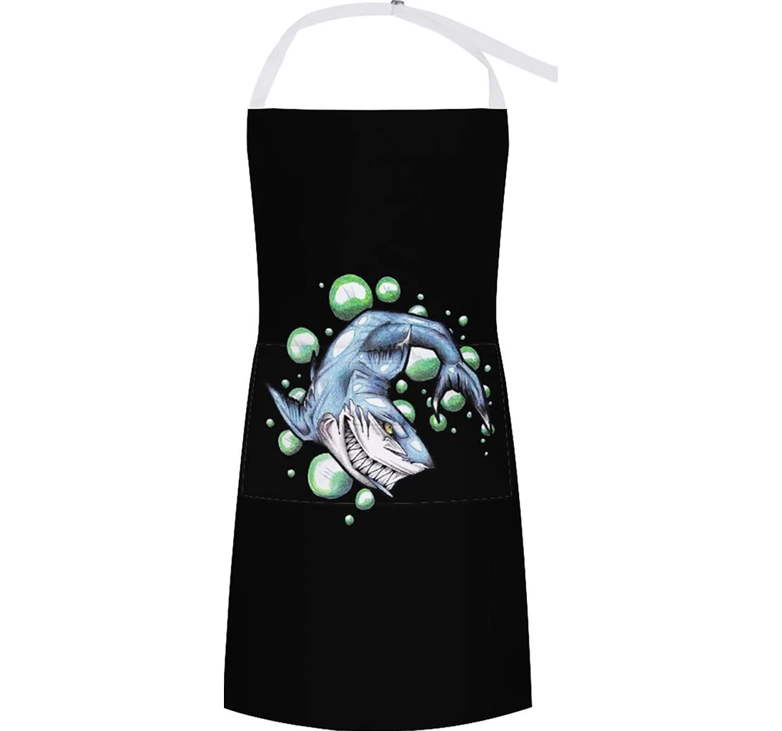 Funny Shark Apron