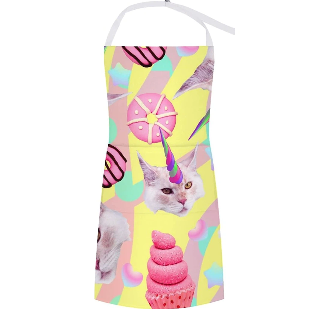 Unicorn Cat Apron