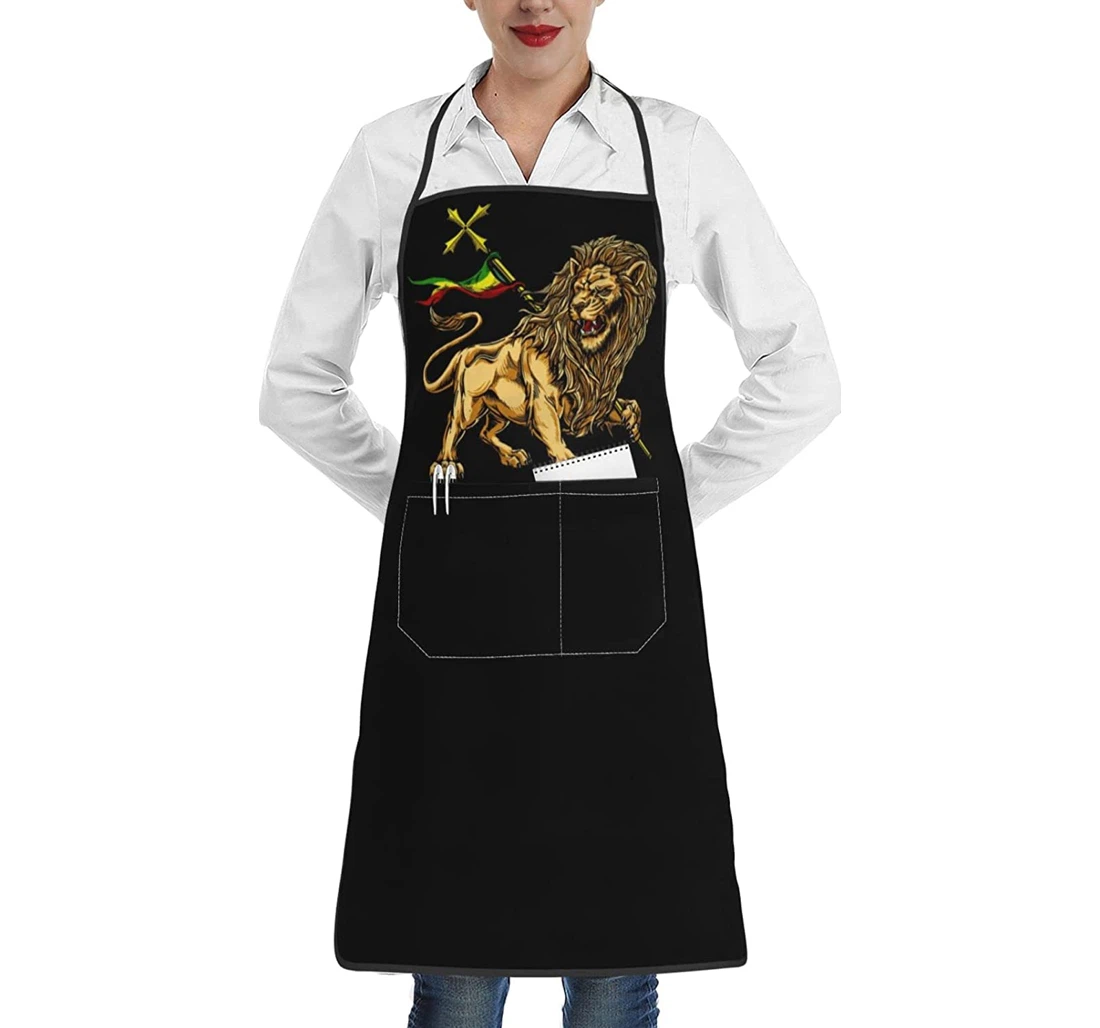 Rasta Lion Of Judah Apron