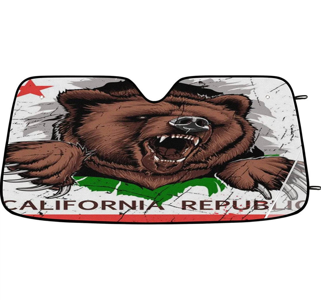 California Republic Bear Auto Sun Shade