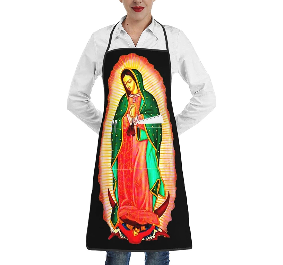 Virgin Mary Pocket Wai Cloth Chef Apron