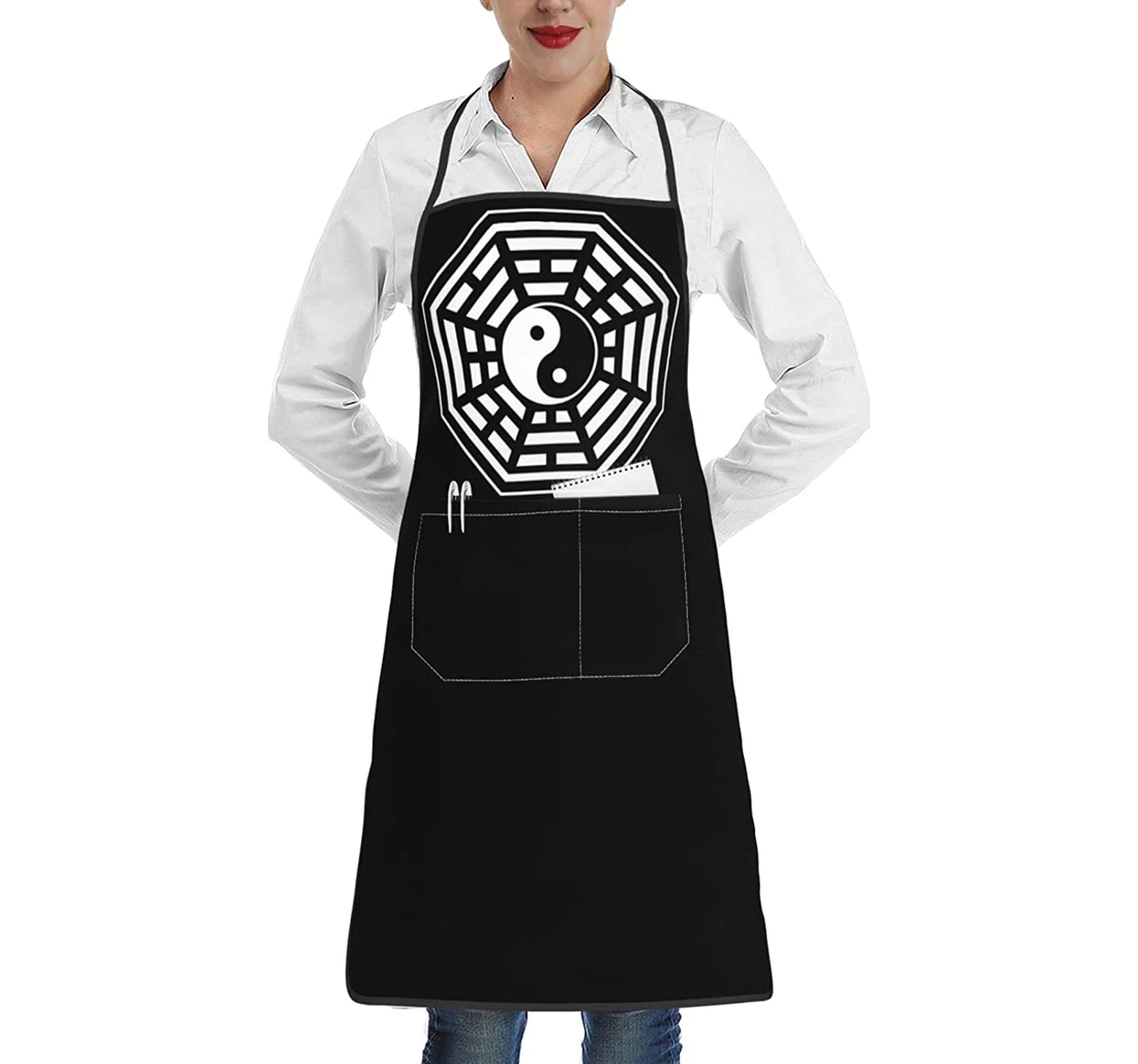 Tai Chi Yin Yang Pocket Wai Apron