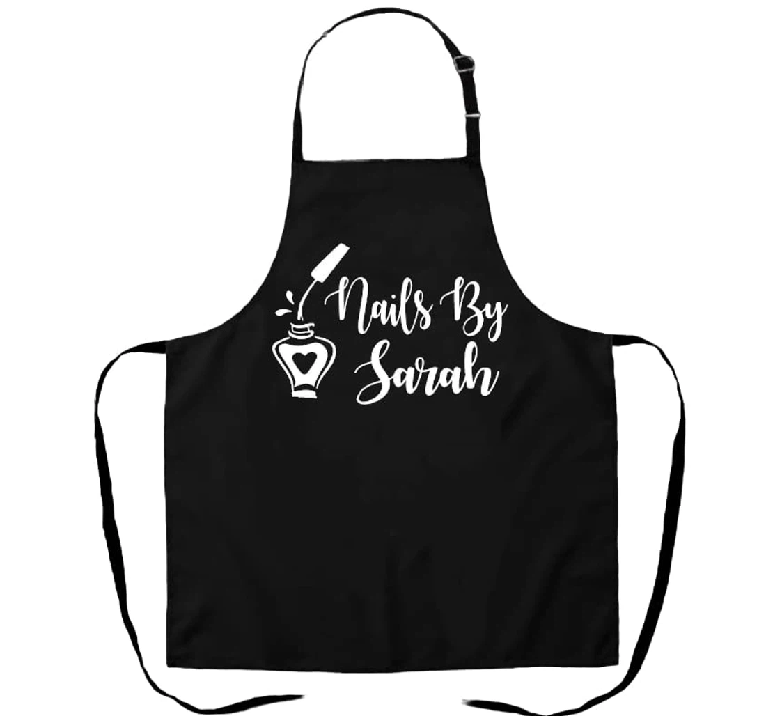 Personalized Nail Salon Nail Tech Gift Nail Tech Personalized Beautician Custom Personalize Gifts Custom Name Apron