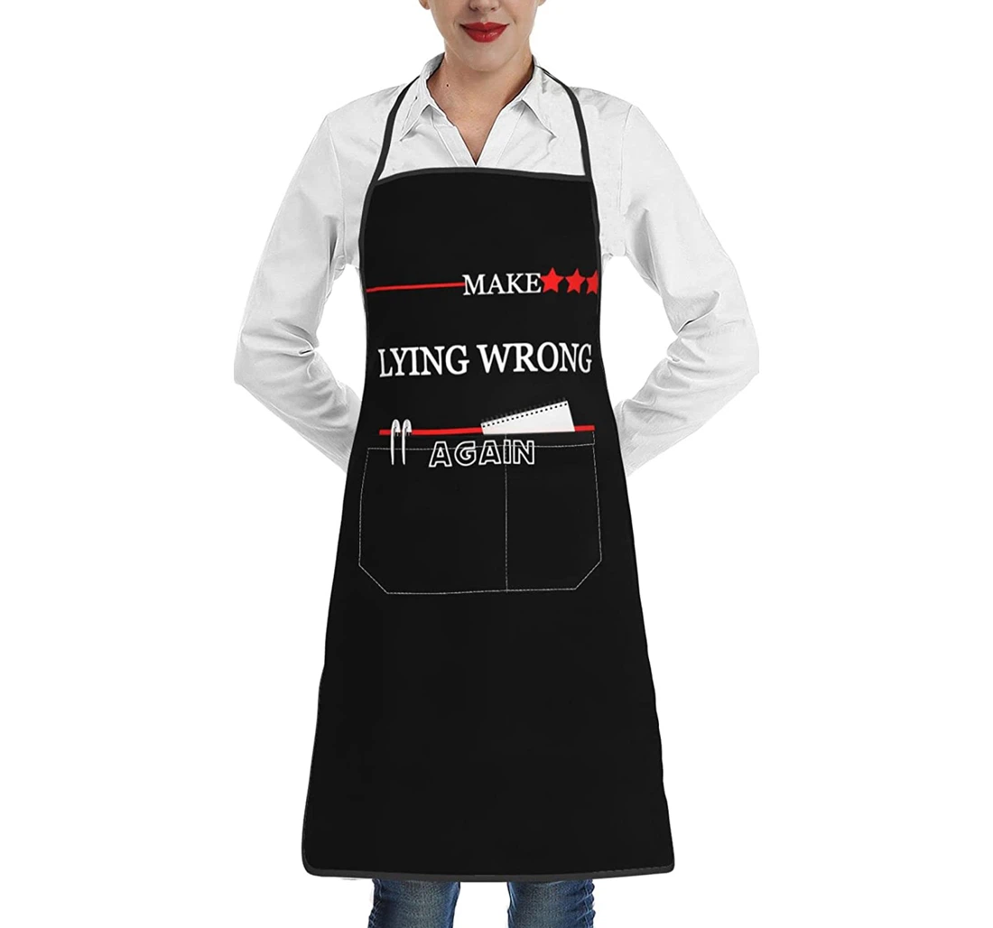 Make Lying Wrong Again Apron