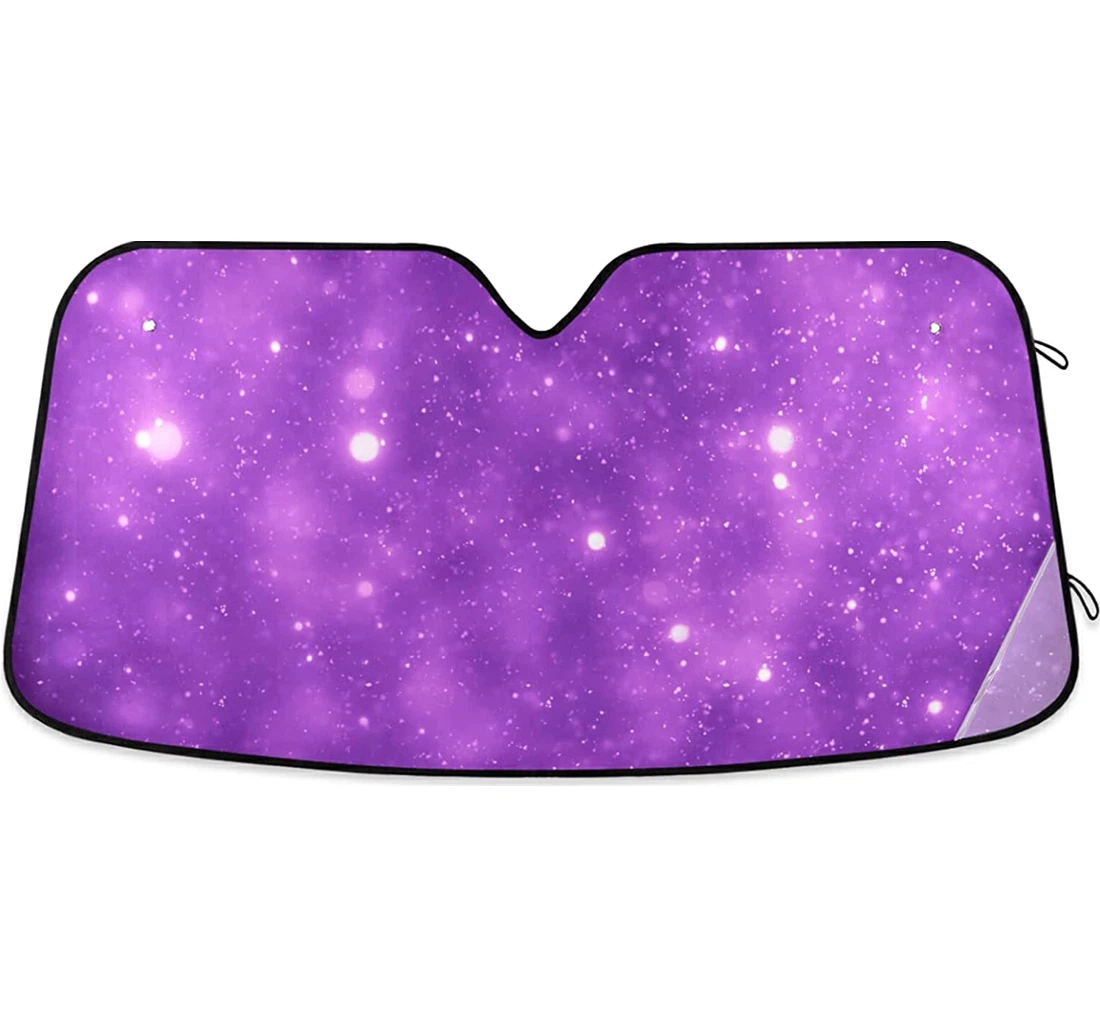 Bright Purple Light Auto Sun Shade