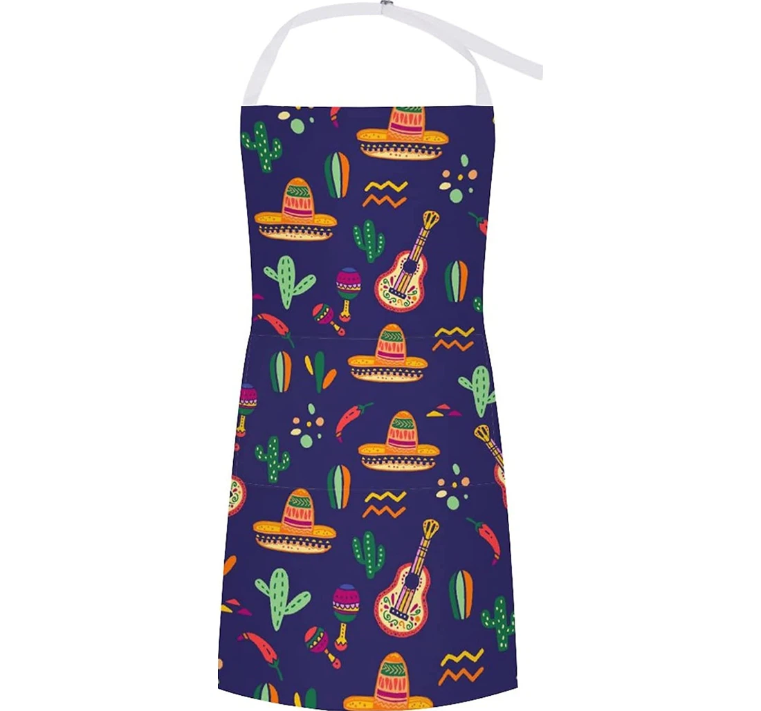 Mexico Traditional Celebration Apron