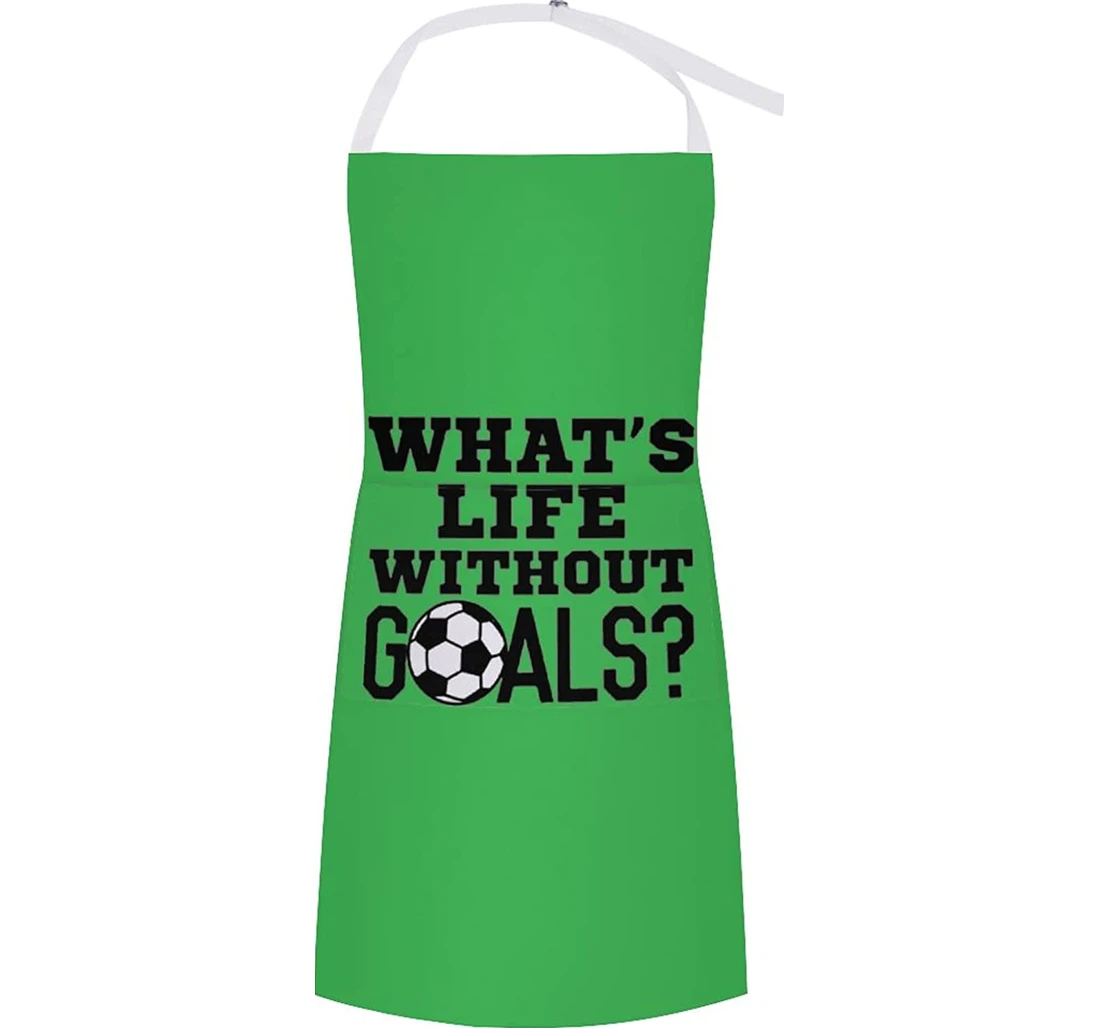 Soccer Goal Life Apron