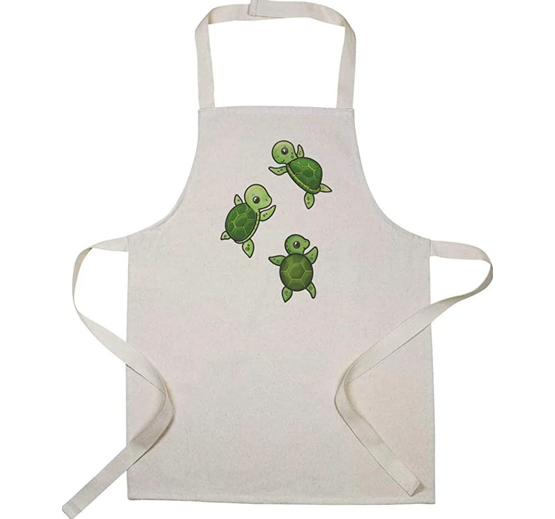 'swimming Baby Turtles' Apron