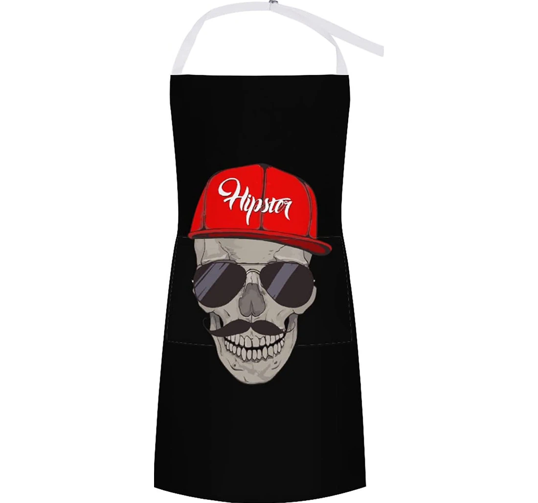 Sunglass Skull Apron