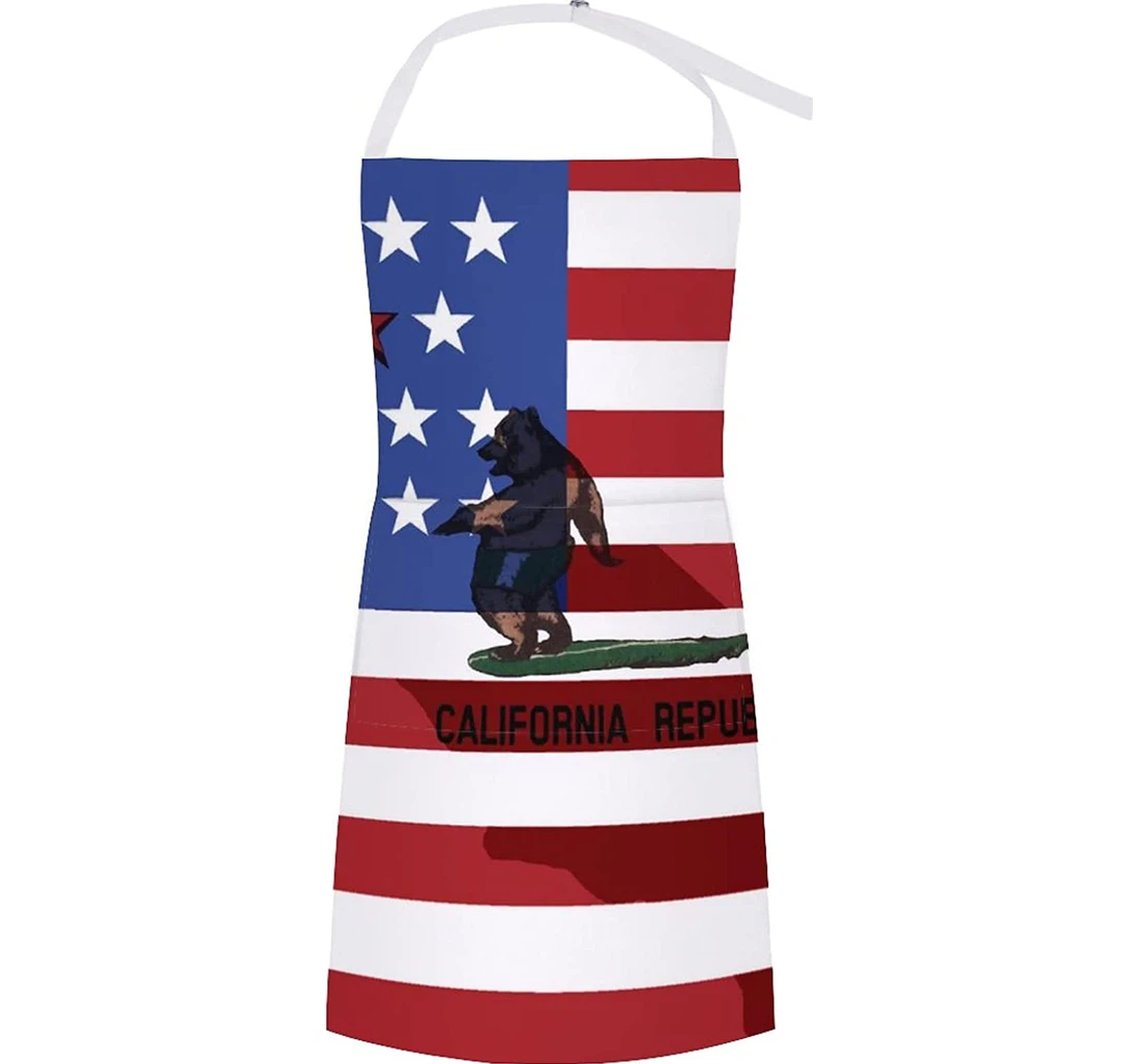 California Surf Bear Apron
