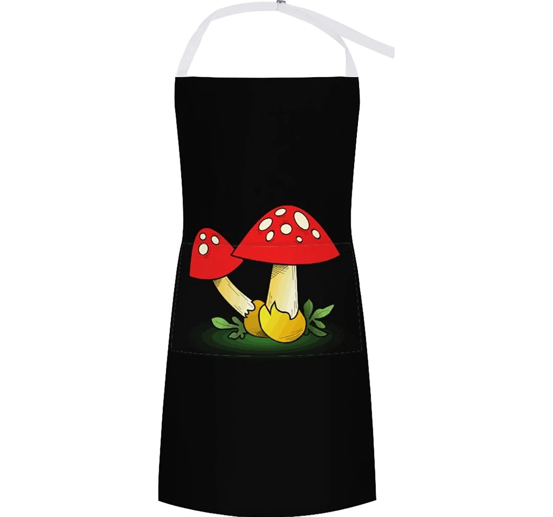 Magic Mushrooms Apron