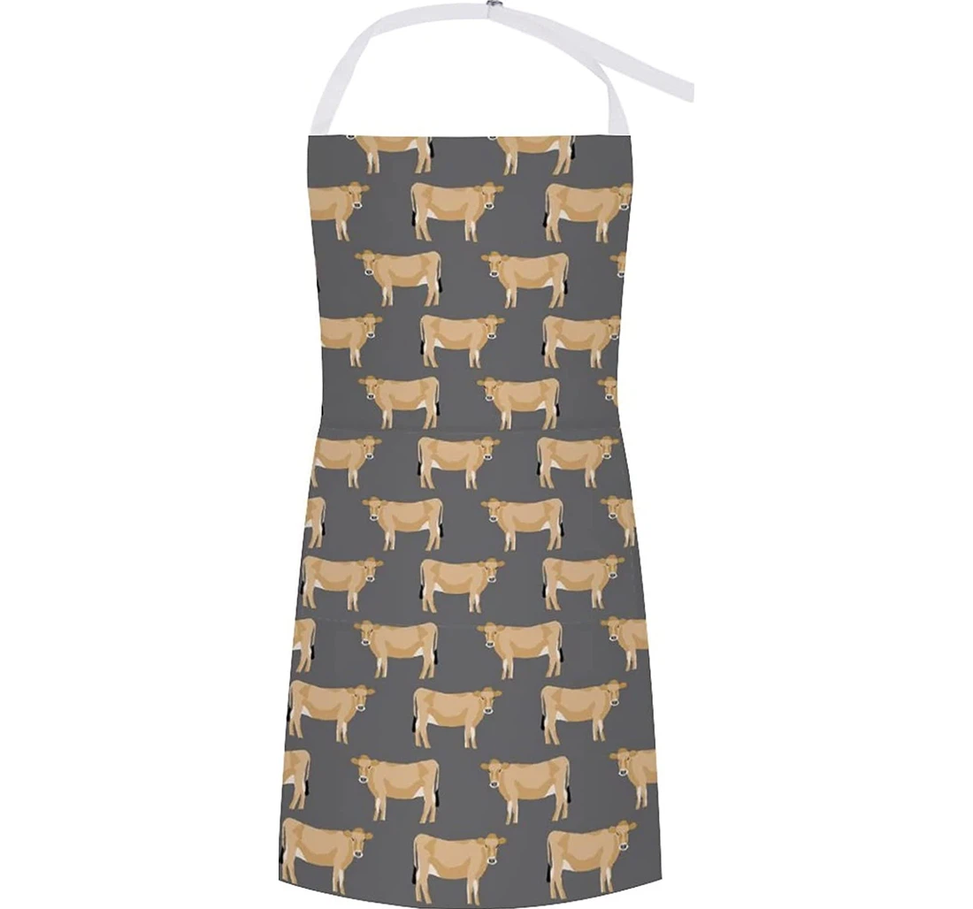 Jersey Cow Farm Animals Apron