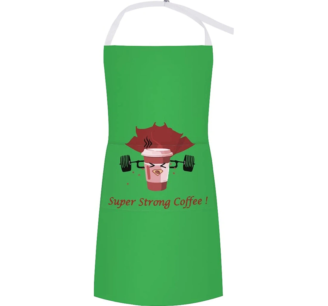 Coffee Superhero Weightlifting Apron