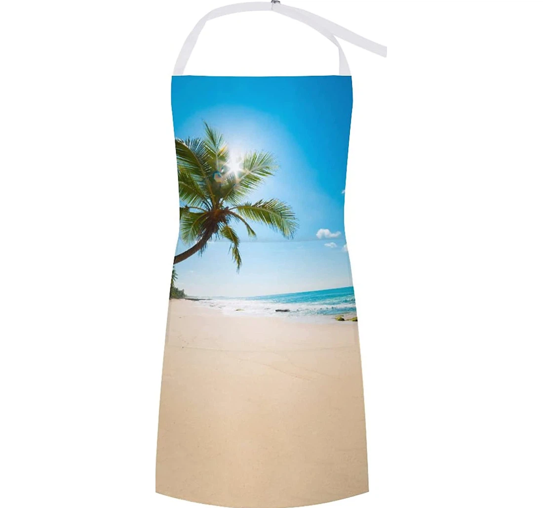 Hawaii Tropical Beach Apron