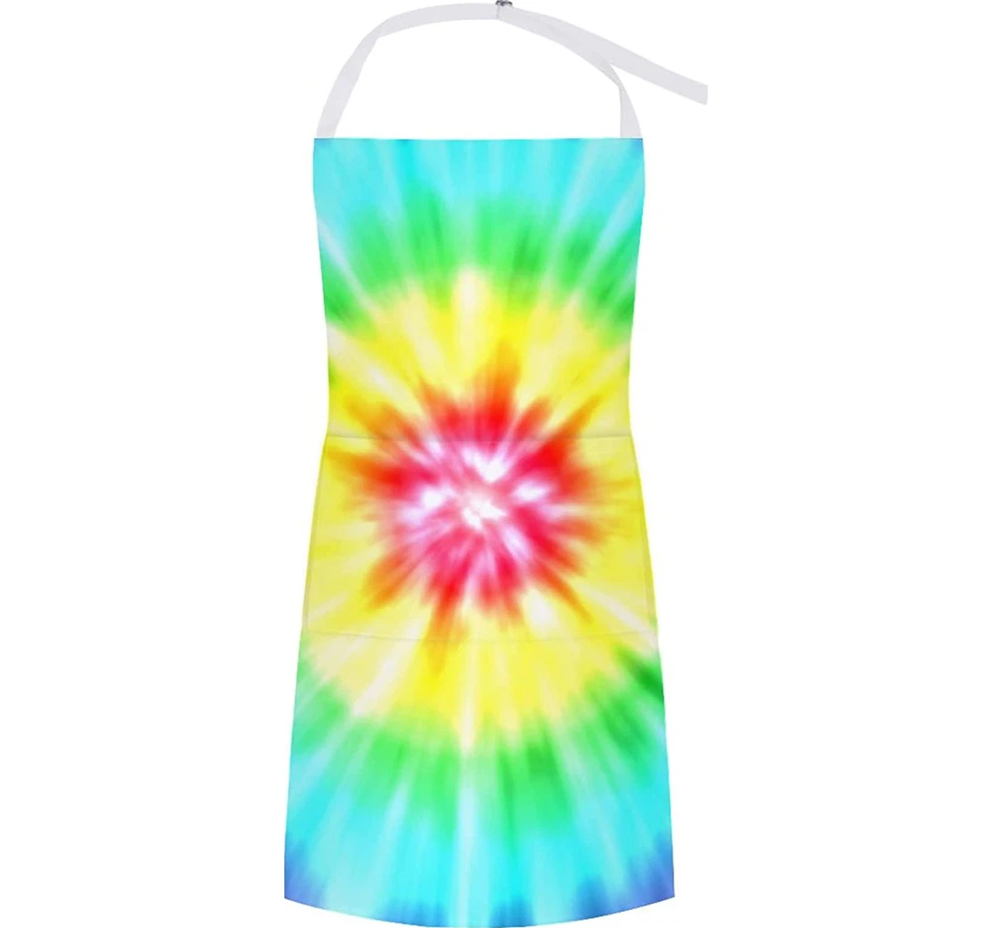 Realistic Tie Dye Apron