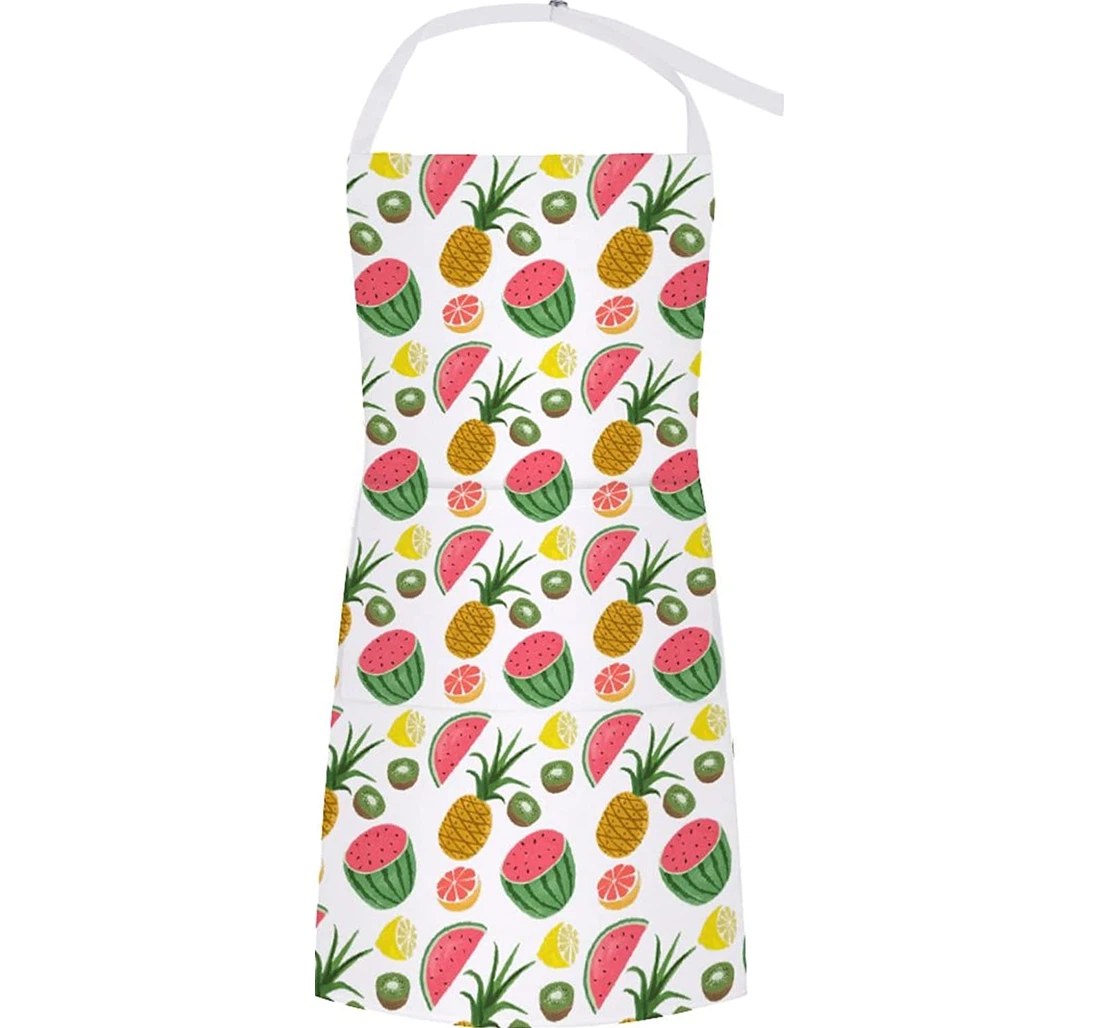 Watermelon Pineapple Kiwi Lemon Apron