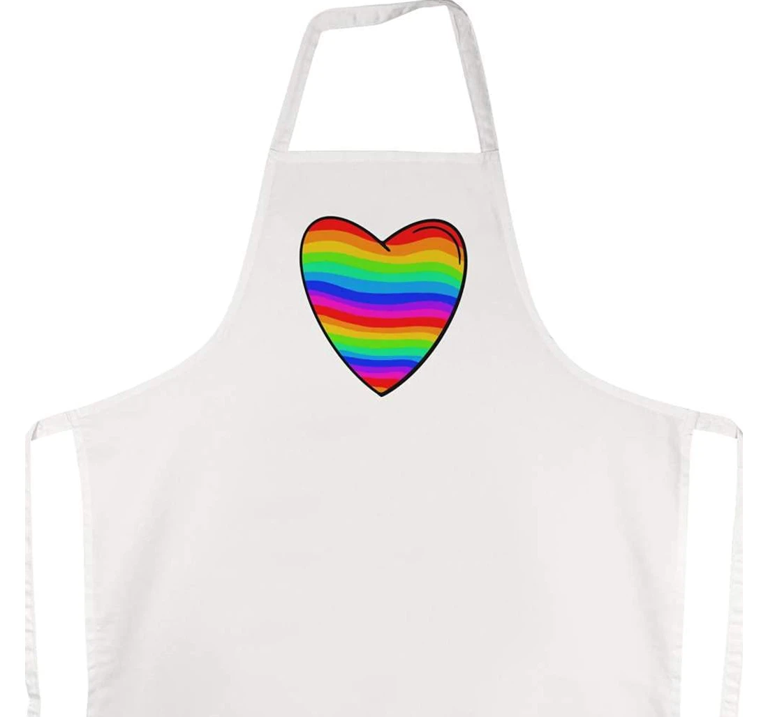 'rainbow Heart' Apron