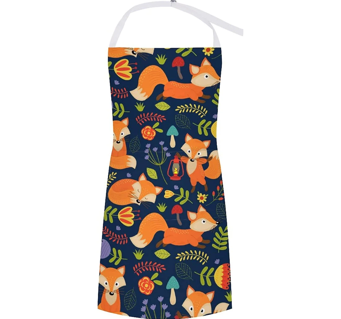 Happy Fox Forest Apron